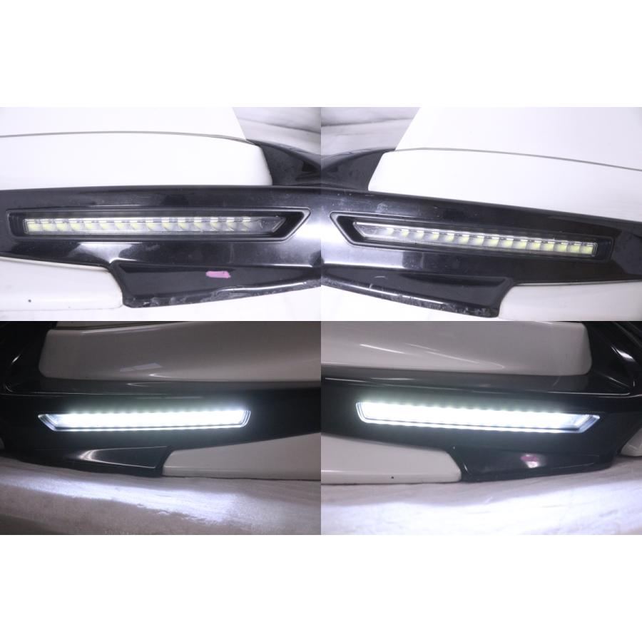 42-2318☆TRD LED付☆AGH30W アルファード フロントスポイラー 
