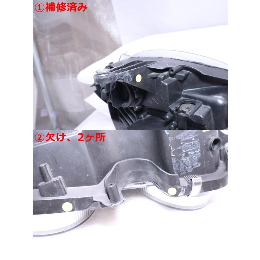 43-456☆後期 HID W211 ベンツ Eクラス☆左ヘッドライト メッキ 純正