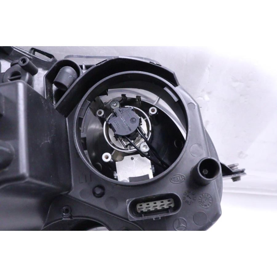 43-456☆後期 HID W211 ベンツ Eクラス☆左ヘッドライト メッキ 純正