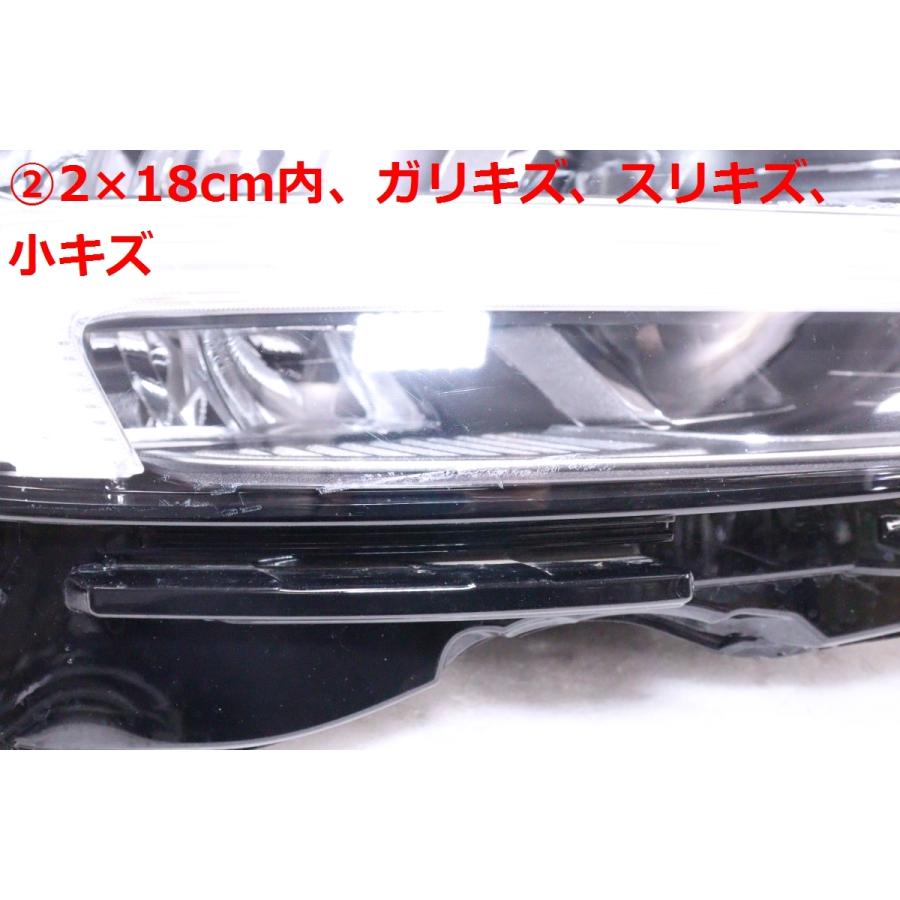 43-482☆LED ZB ボルボ V60☆右ヘッドライト ブラック 純正☆VOLVO (YM