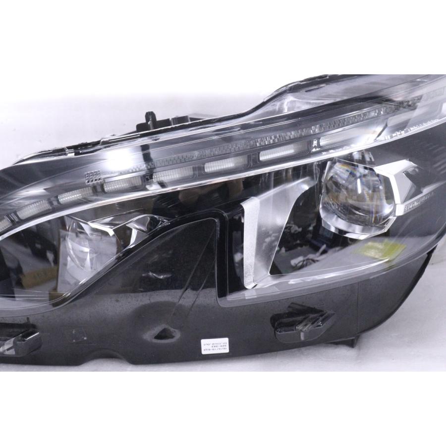 44-912☆【値下】美品☆LED P84 プジョー3008☆左ヘッドライト