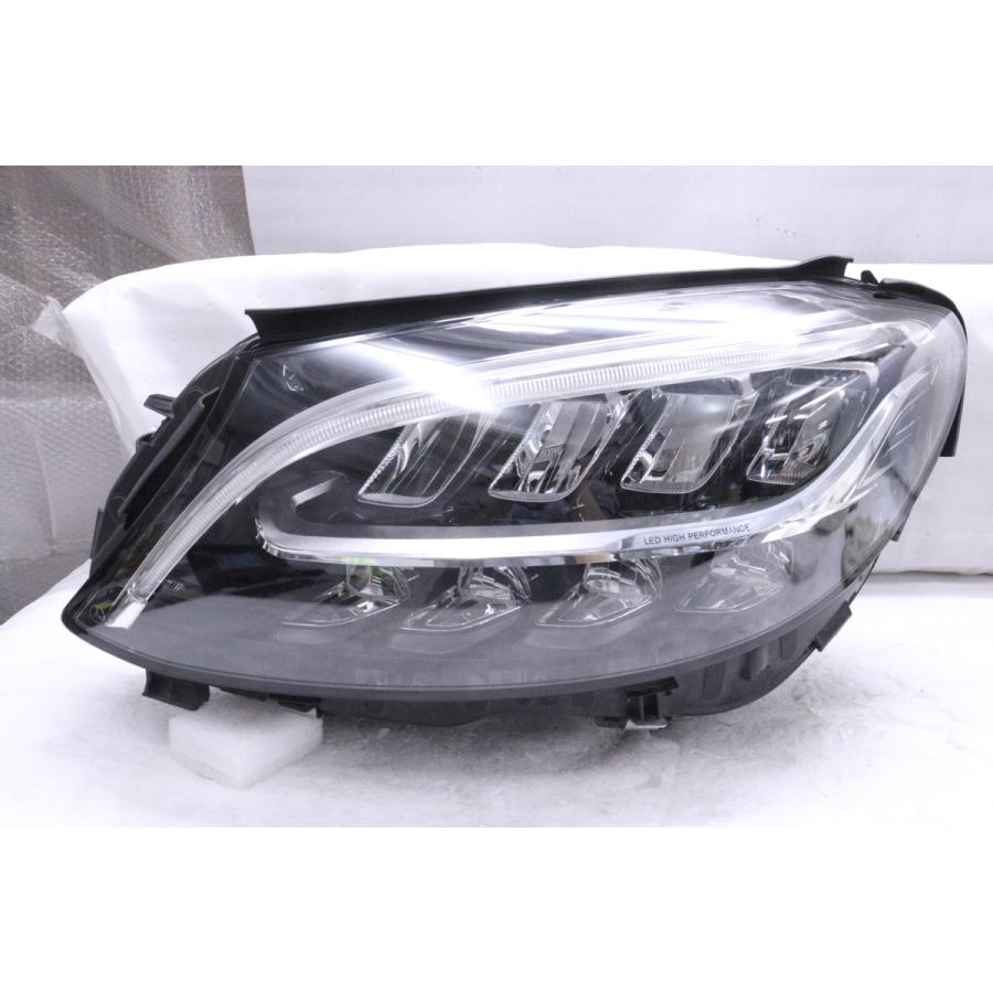44-990☆美品☆後期 LED W205 ベンツ Cクラス☆左ヘッドライト 44-990☆美品☆後期 LED W205 ベンツ Cクラス☆左ヘッドライト