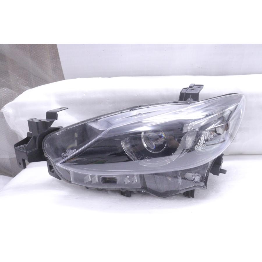 45-1587★極上品★前期/中期 LED GJEFP アテンザセダン★左ヘッドライト KOITO 100-65043 打刻:ケ ブラック ...