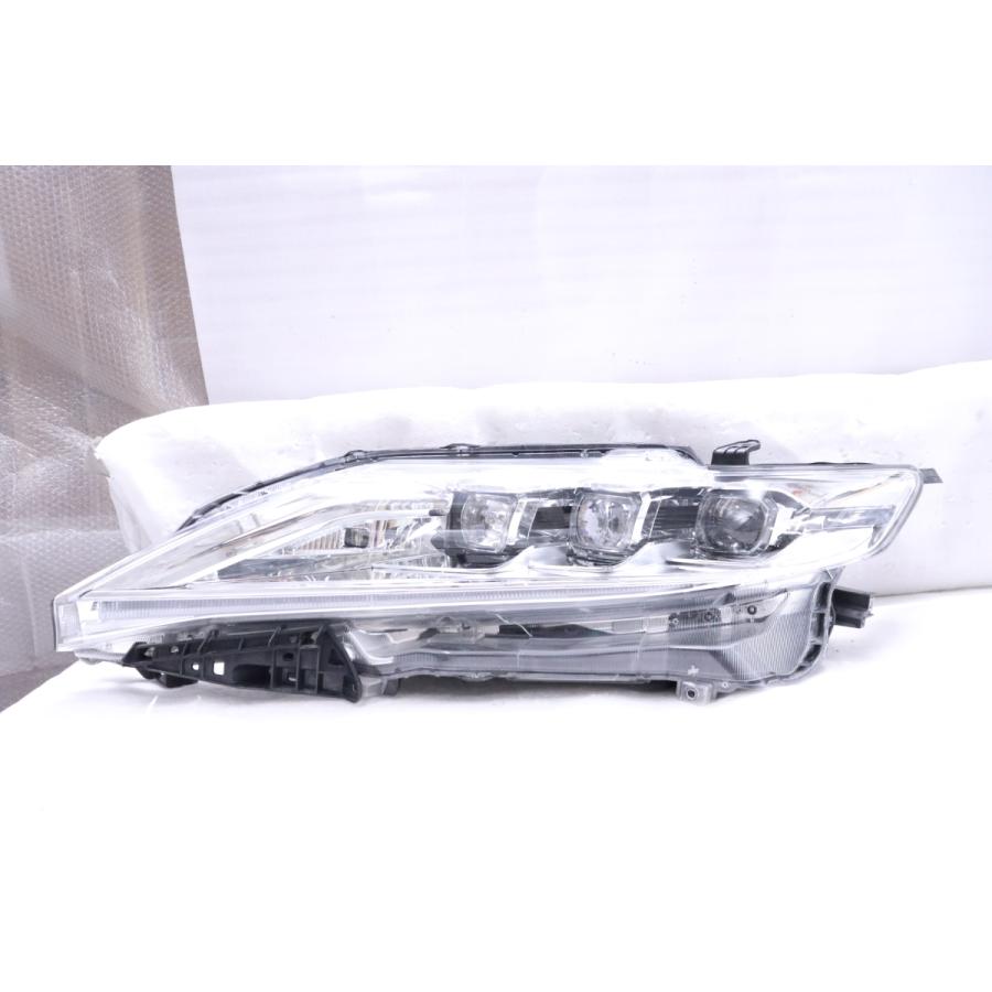 60ハリアー後期　左ヘッドライトユニット 45-2084☆美品☆後期 LED ZSU60W ハリアー☆左ヘッドライト