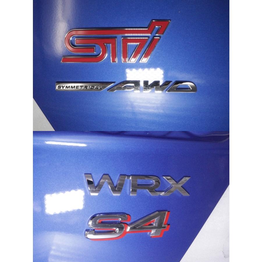 45-469☆値下 美品☆VBH WRX-S4 トランク ネームプレート付☆57509