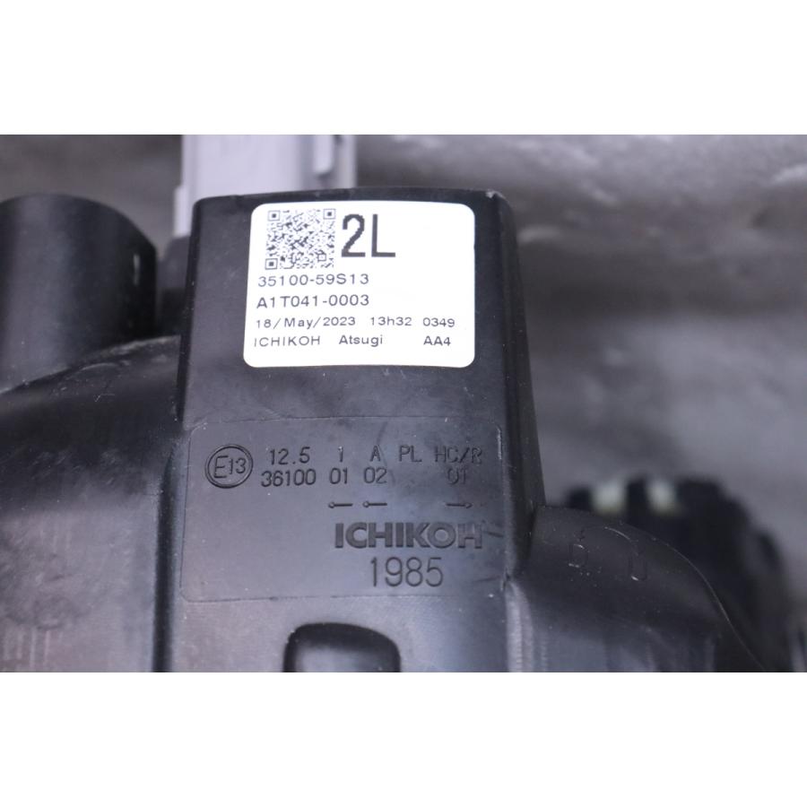 45-714☆美品☆LED MR92S ハスラー☆右ヘッドライト ICHIKOH 1985 打刻