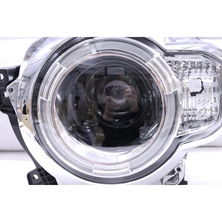 45-717☆美品☆LED MR92S ハスラー☆左ヘッドライト ICHIKOH 1985 打刻