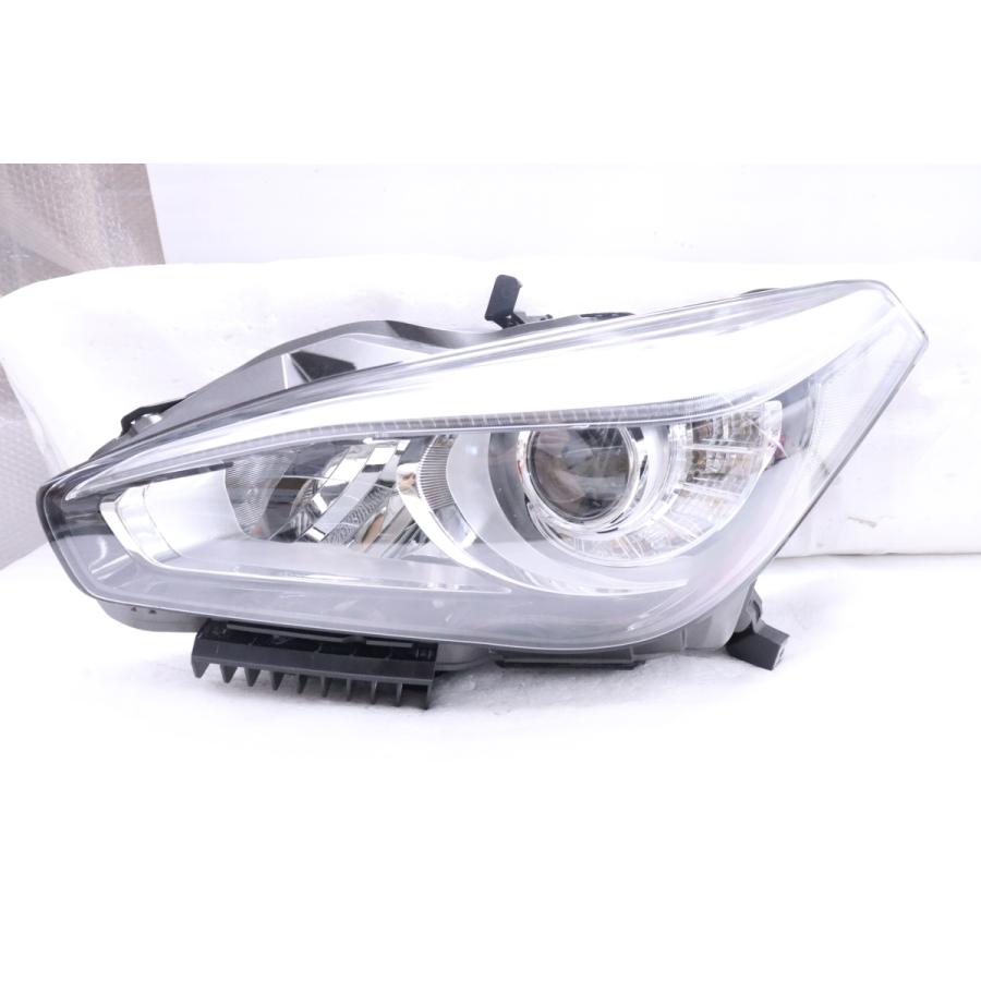 46-2327☆【値下】後期 LED Y51 フーガ☆左ヘッドライト KOITO 100 