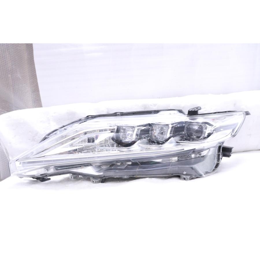 46-2353☆美品☆後期 LED ZSU60W ハリアー☆左ヘッドライト KOITO 48 