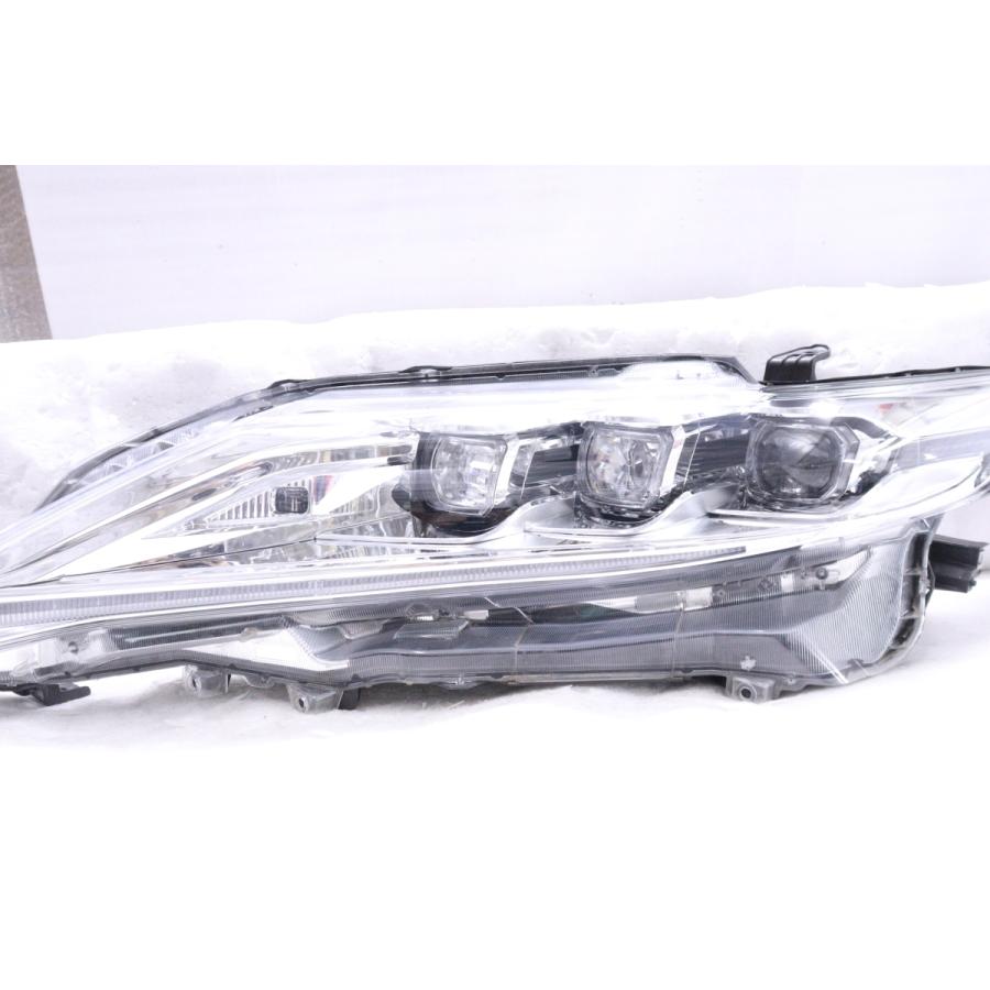 46-2353☆美品☆後期 LED ZSU60W ハリアー☆左ヘッドライト KOITO 48 