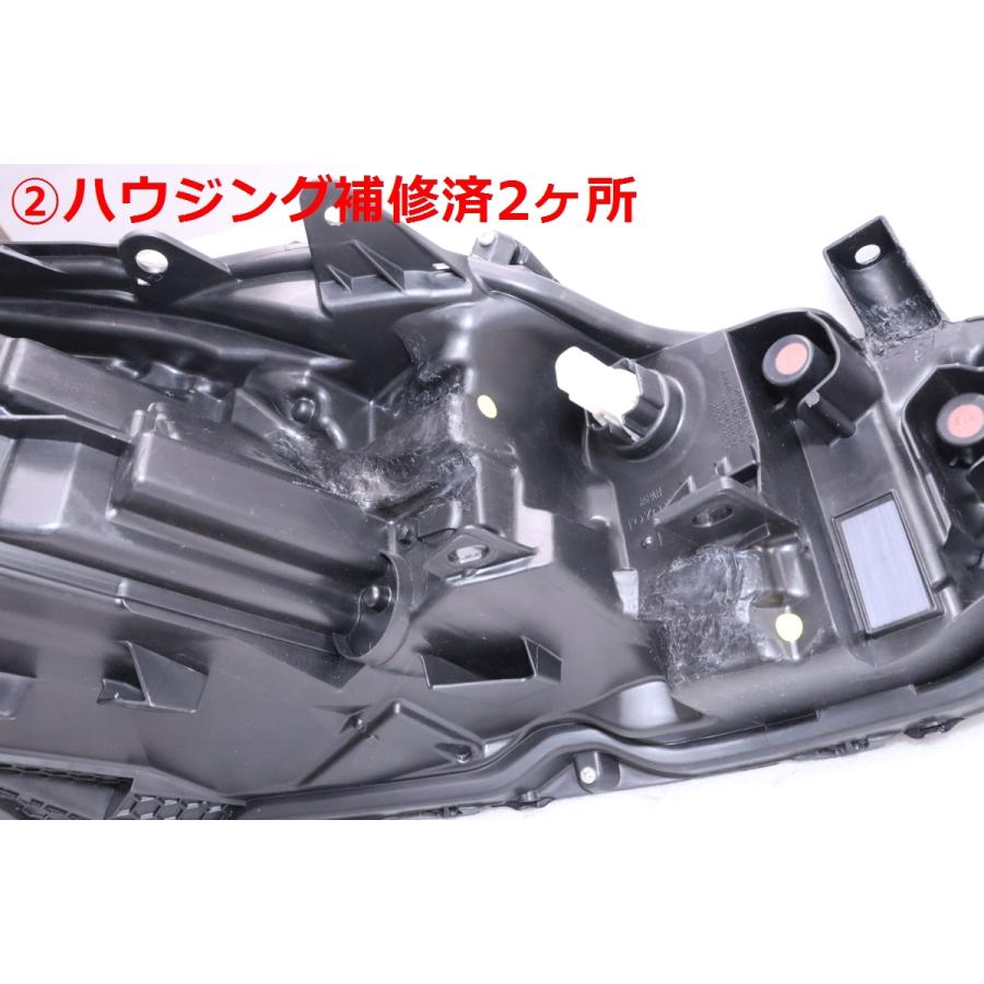 46-2573☆美品☆LED ZVW60 プリウス☆左ヘッドライト KOITO 47-123 打