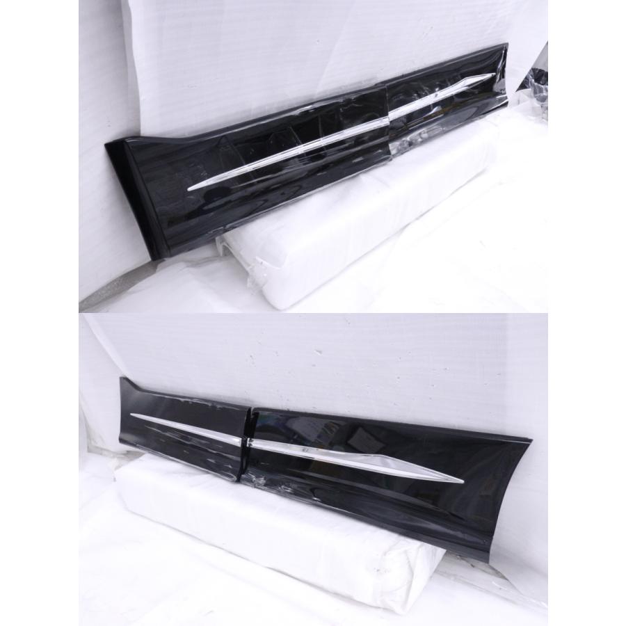 47-1627☆ZRR80W ノア Si ヴォクシー ZS 左サイドスカートセット 76906