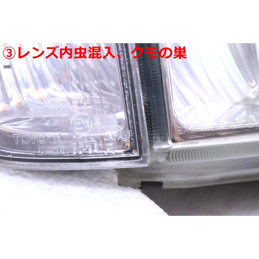 47-828☆前期 ハロゲン UZJ100 ランドクルーザー☆左右ヘッドライト