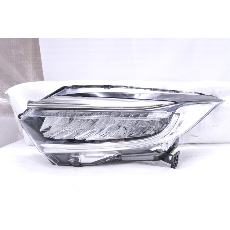 46-1132☆美品☆後期 LED RU1 ヴェゼル☆左ヘッドライト KOITO 100