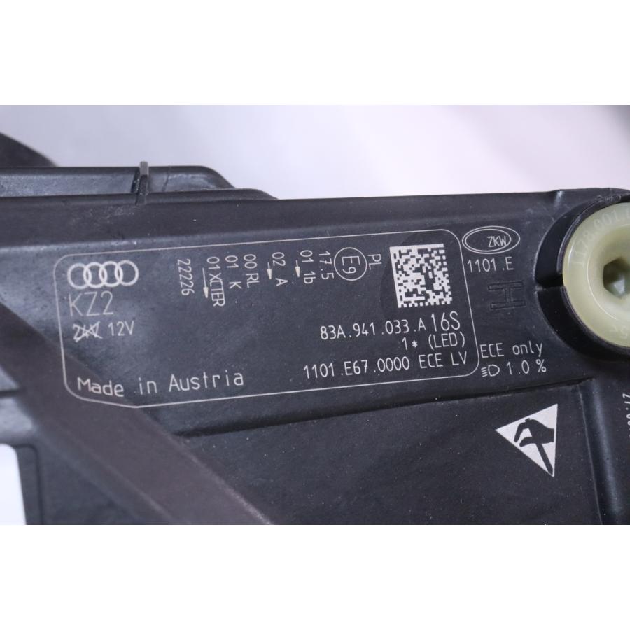 48-1024☆LED F3 アウディQ3☆左ヘッドライト 83A.941.033.A ブラック