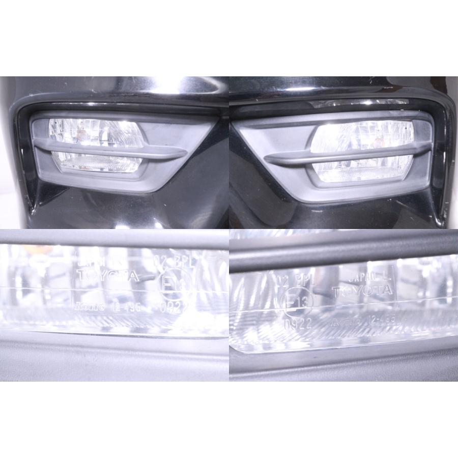 48-1036☆前期 ANH20W ヴェルファイア Z フロントバンパー 左右フォグ 