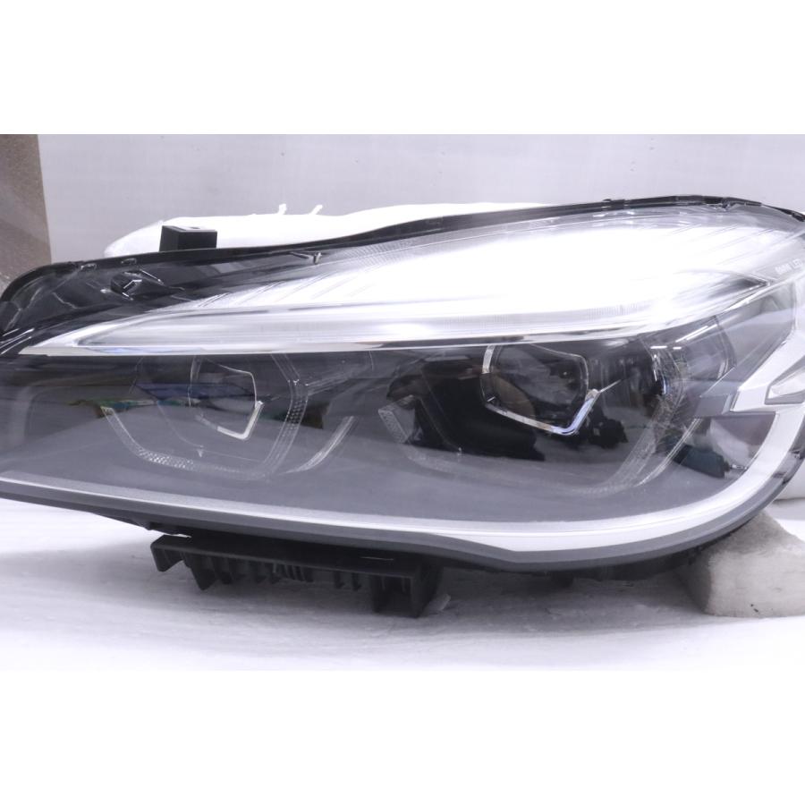 48-1059☆後期 LED F45 BMW 2シリーズ☆左ヘッドライト A9 8738643 
