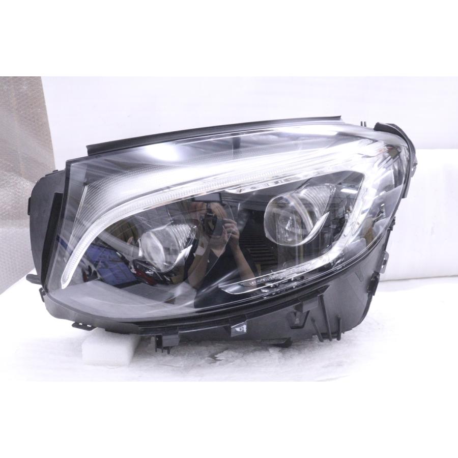 49-1379☆美品☆前期 LED X253 ベンツGLCクラス☆左ヘッドライト A253 