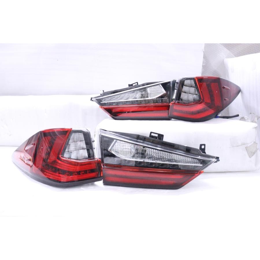 49-1722☆美品 前期 LED AGL20W レクサスRX☆左右テールライト 4点