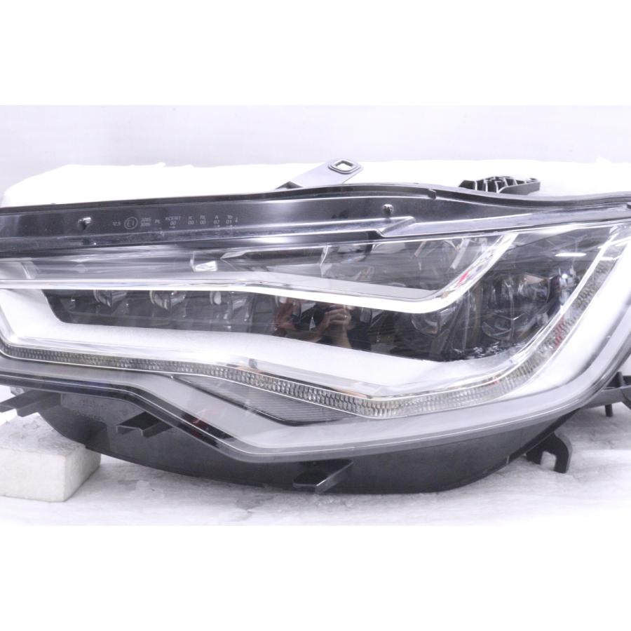 最終値下げ！アウディA6 Sライン マトリクスLEDヘッドライト（左） 49-2127☆前期 マトリクス LED 4G アウディ A6☆左ヘッドライト 4G0