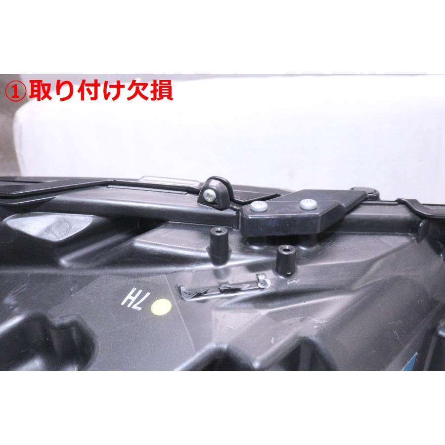 49-237☆【値下】LED MXUA80 ハリアー☆左ヘッドライト KOITO 48-233
