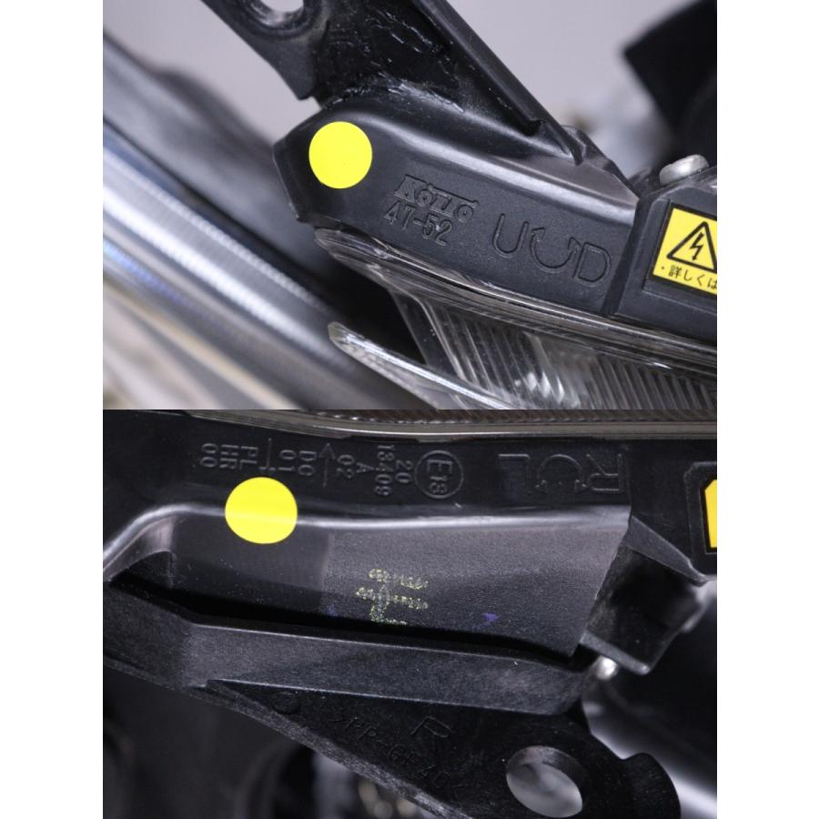 49-354☆【値下】後期 HID ZVW30 プリウス☆右ヘッドライト KOITO 47
