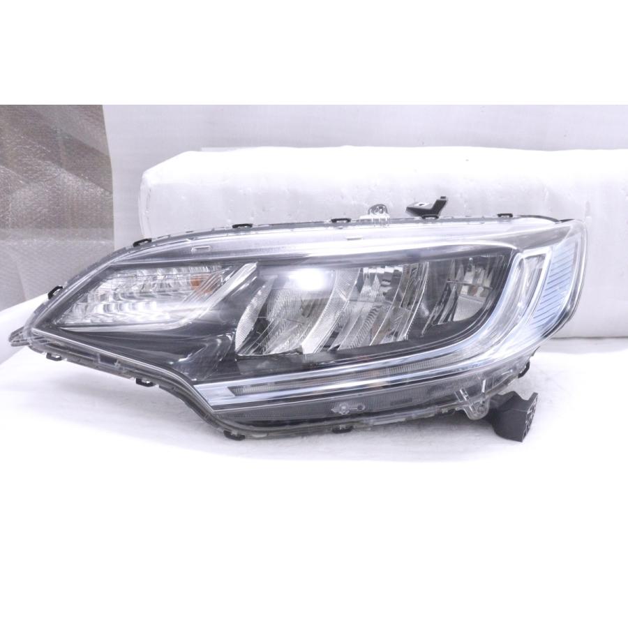 49-449☆美品 後期 LED GP5 フィットハイブリッド☆左ヘッドライト 