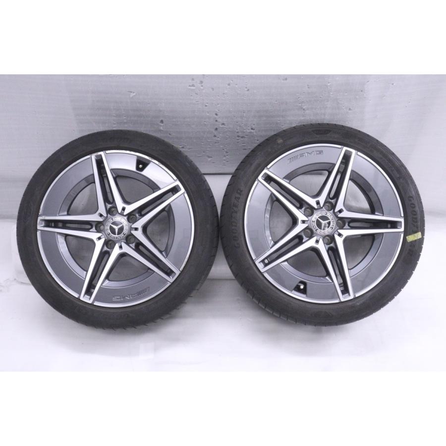 49-540☆純正 W206 Cクラス AMG タイヤホイールセット2本 18×7.5J 18 