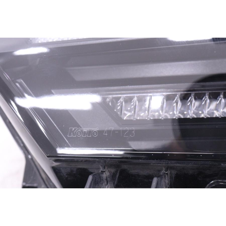 50-3164☆美品 LED ZVW60 プリウス☆左ヘッドライト KOITO 47-123 打刻
