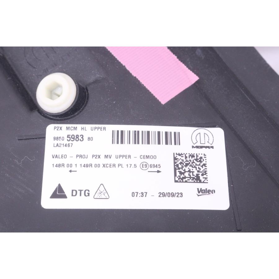 50-496☆【値下】美品☆LED P24 プジョー2008☆右ヘッドライト 9850