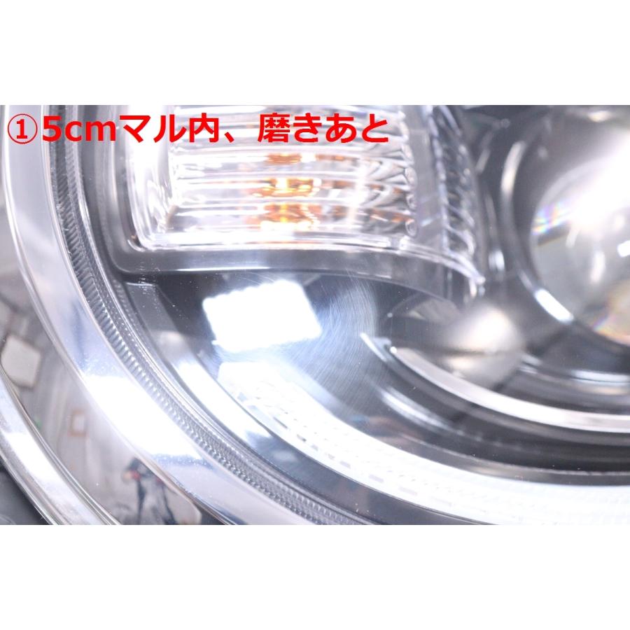 51-730☆美品☆LED MX91S ワゴンRスマイルハイブリッド☆左ヘッド