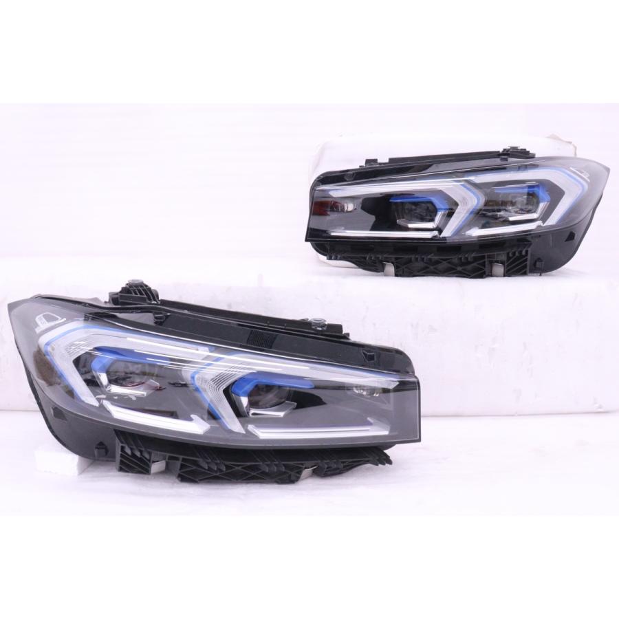 52-1417☆美品☆後期 LED G20 BMW 3シリーズ☆左右ヘッドライト