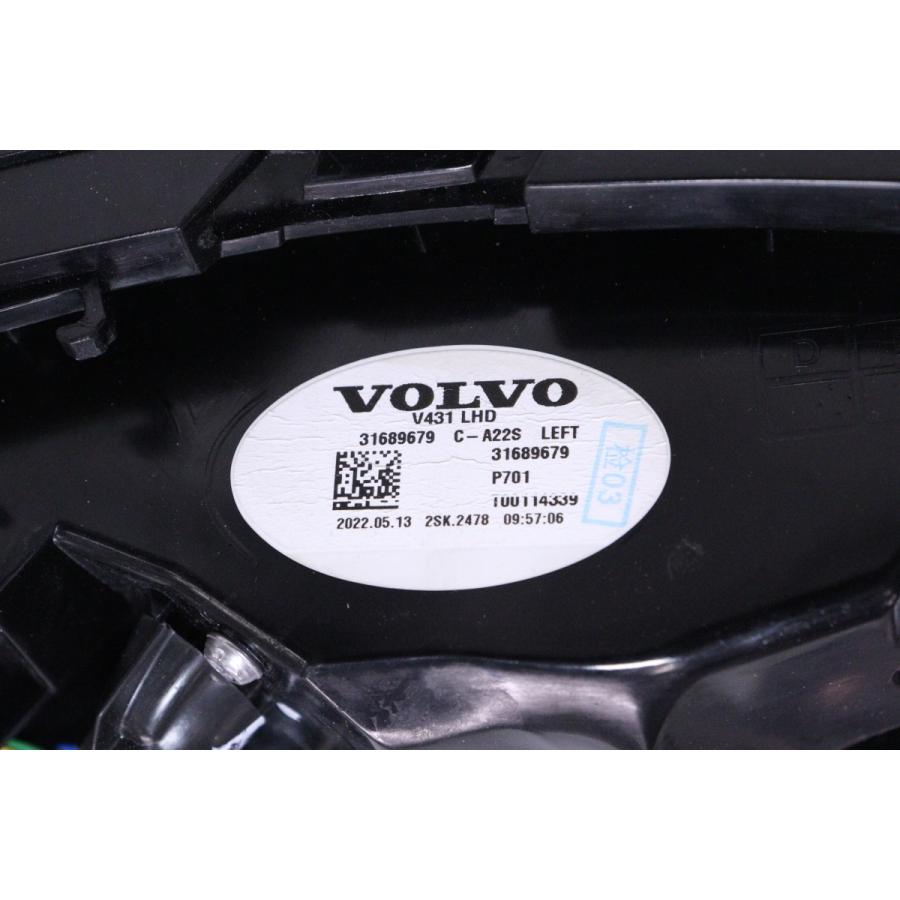 ボルボ VOLVO S60 FB FD 純正品 左側 テールライト ランプ 52-23☆美品☆LED ZB ボルボ S60☆左テールライト 31689679 純正 VOLVO