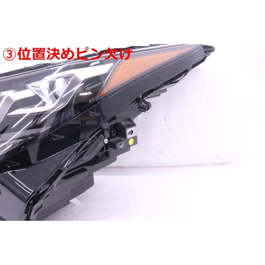 52-567☆後期 LED AGL20W レクサスRX☆左ヘッドライト KOITO 48-213 打