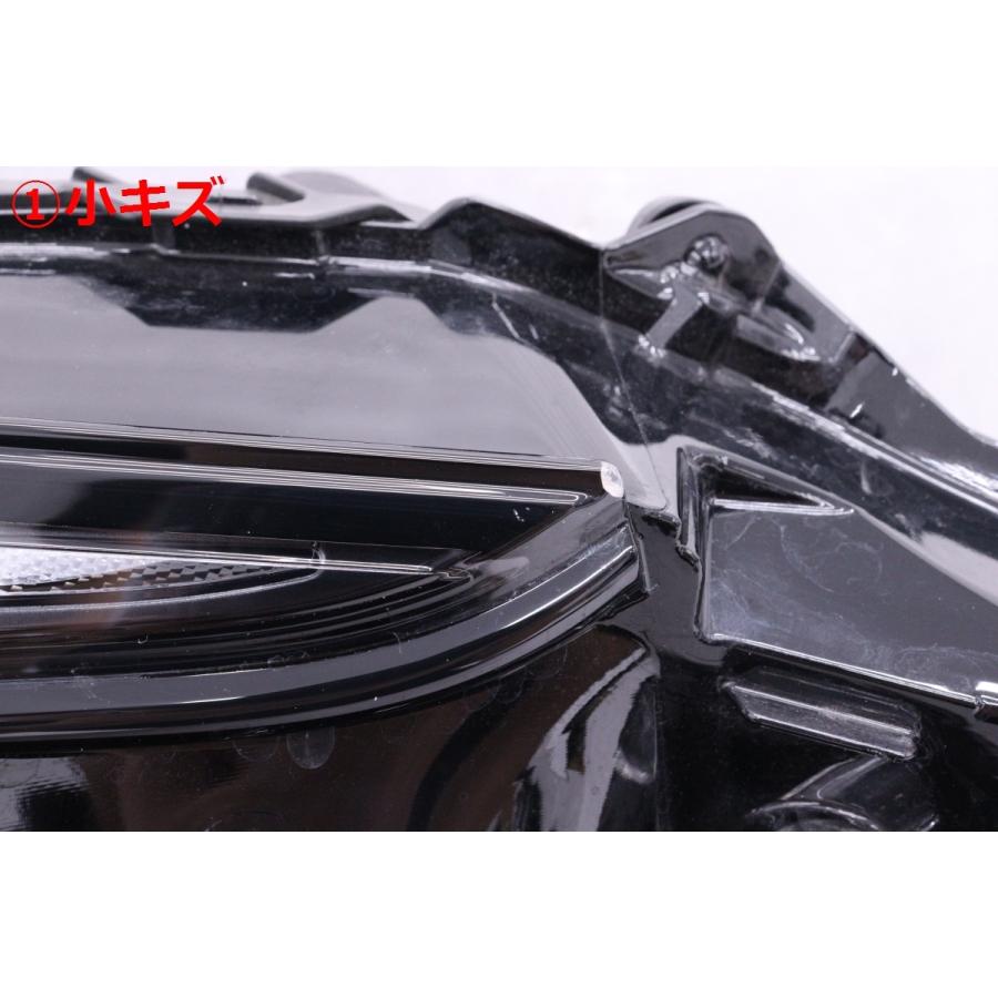 53-1319★美品★LED MXWH61 プリウスPHEV★右ヘッドライト KOITO 47-127 打刻:A ユニット ブラック 純正★トヨタ (YM)_2