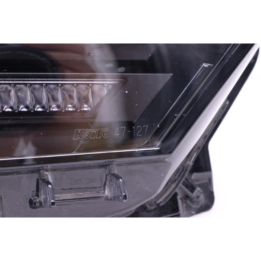 53-1319★美品★LED MXWH61 プリウスPHEV★右ヘッドライト KOITO 47-127 打刻:A ユニット ブラック 純正★トヨタ (YM)_6