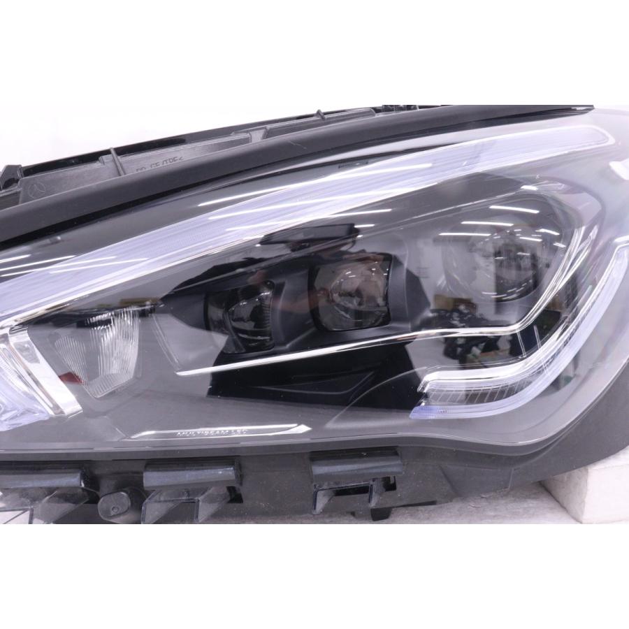 53-1455☆美品☆LED C118 ベンツ CLAクラス☆左ヘッドライト HELLA A