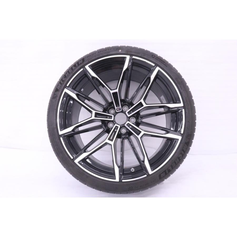 54-1401☆【値下】純正 BMW G87 M2 リア用 タイヤホイールセット1本 M 
