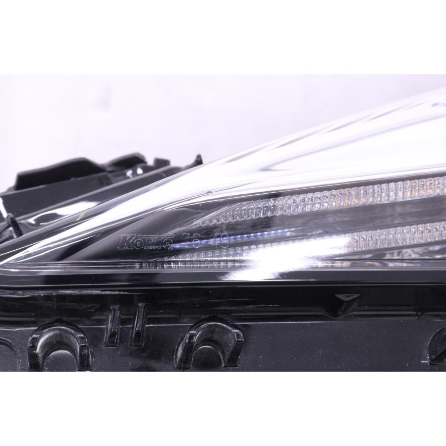 54-2141☆美品 LED MZAA10 レクサスUX☆左ヘッドライト 3眼 フルLED