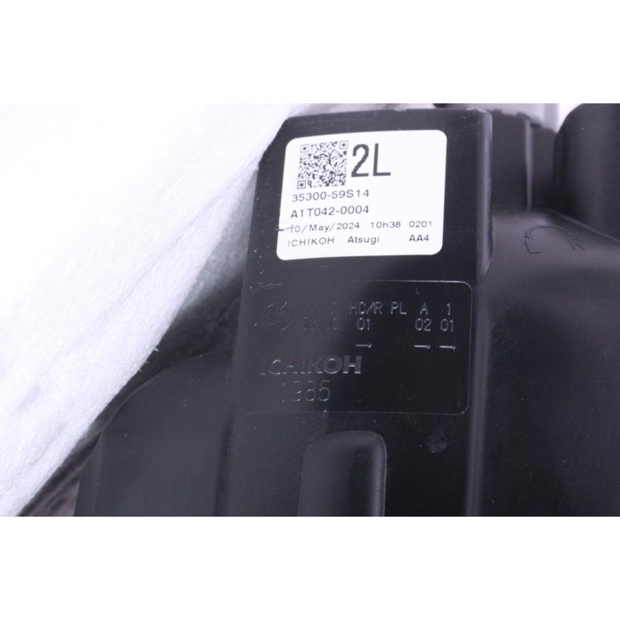 54-2382☆美品 LED MR92S ハスラー☆左ヘッドライト ICHIKOH 1985 打刻
