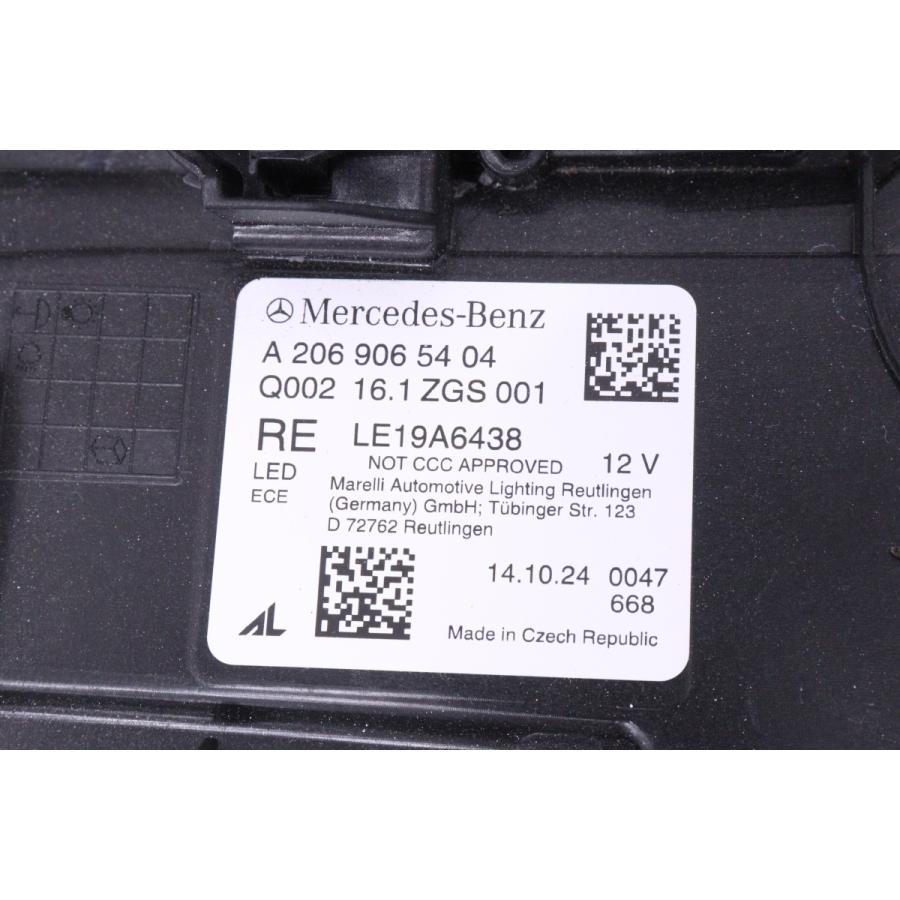 55-1510☆極上品☆LED W206 ベンツCクラス☆右ヘッドライト A 206 906