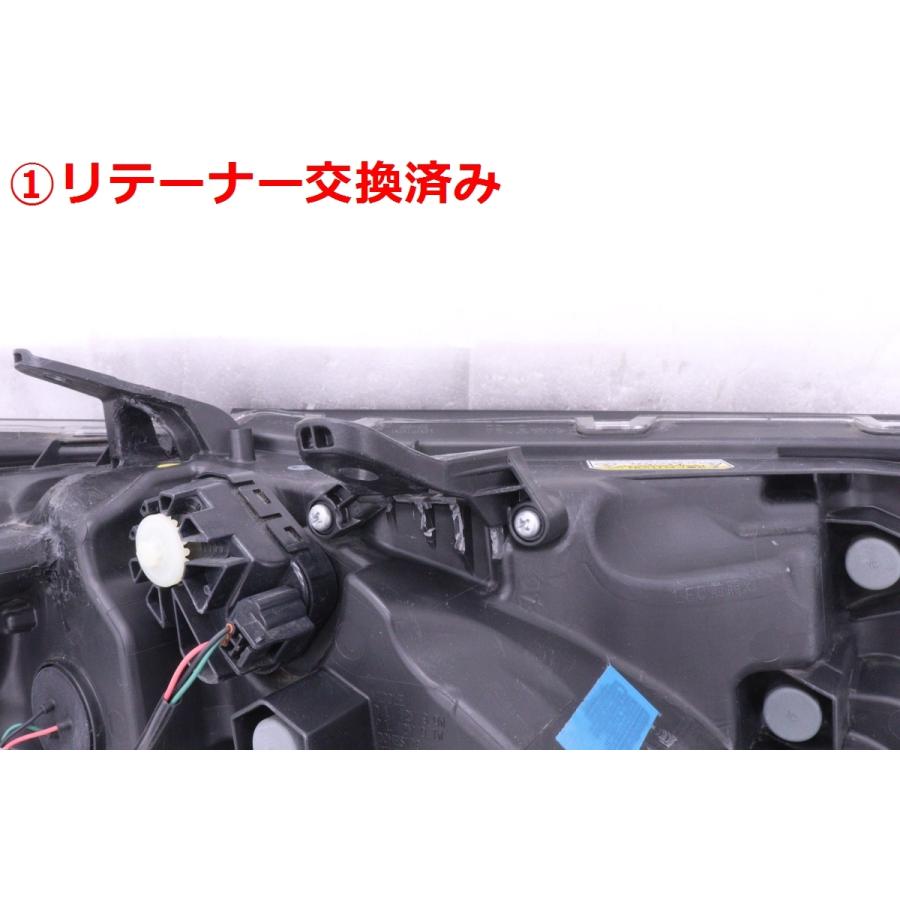 55-614☆美品☆後期 LED AGH30W アルファード☆左ヘッドライト ICHIKOH