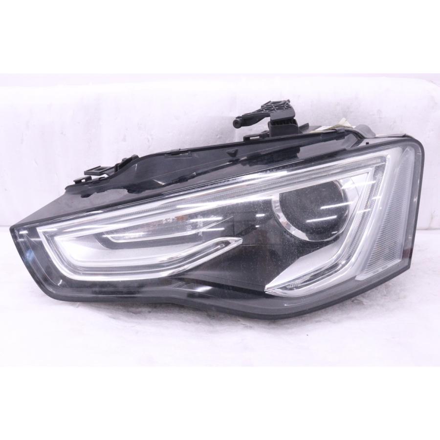 56ー144H HID 8Ｔ　アウディA5 ヘッドライト左側 56-144☆HID 8T アウディ A5☆左ヘッドライト 8T0 941 005 T ブラック
