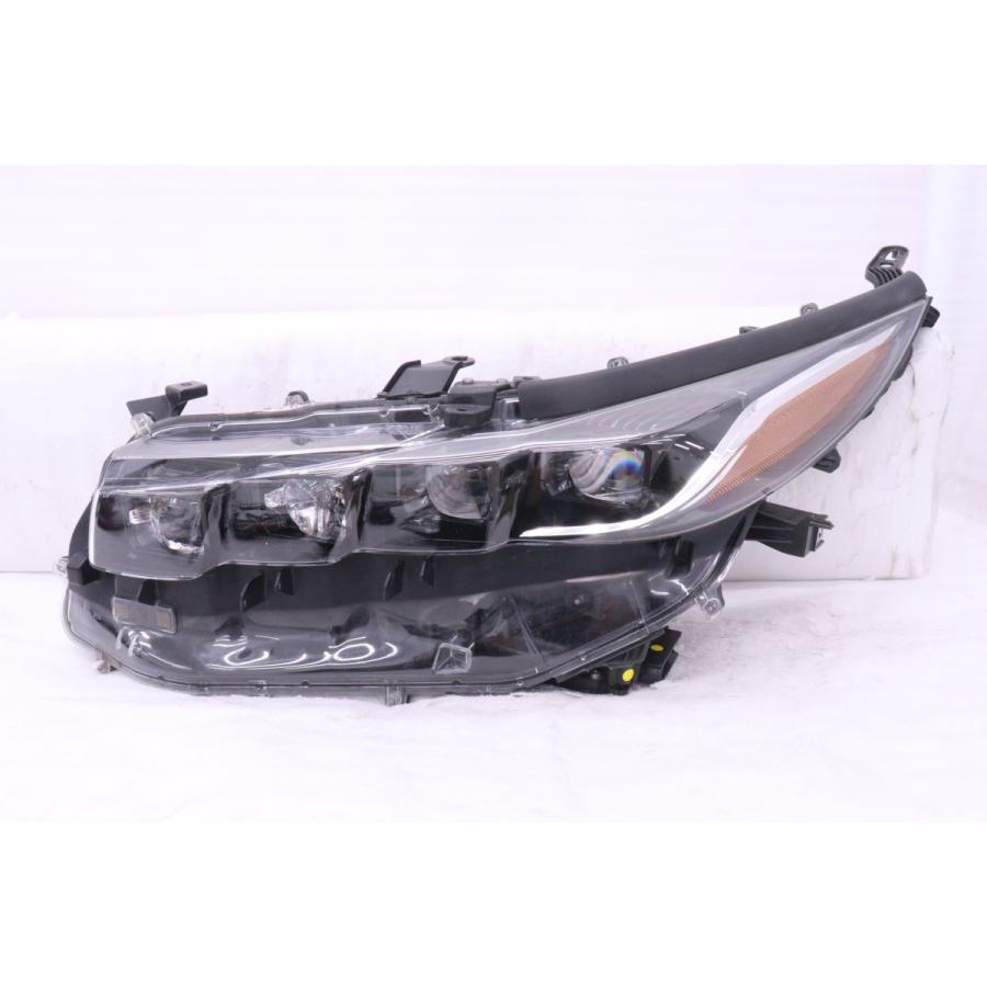 56-380☆美品 LED ZVW52 プリウスPHV☆左ヘッドライト KOITO 47-91 打