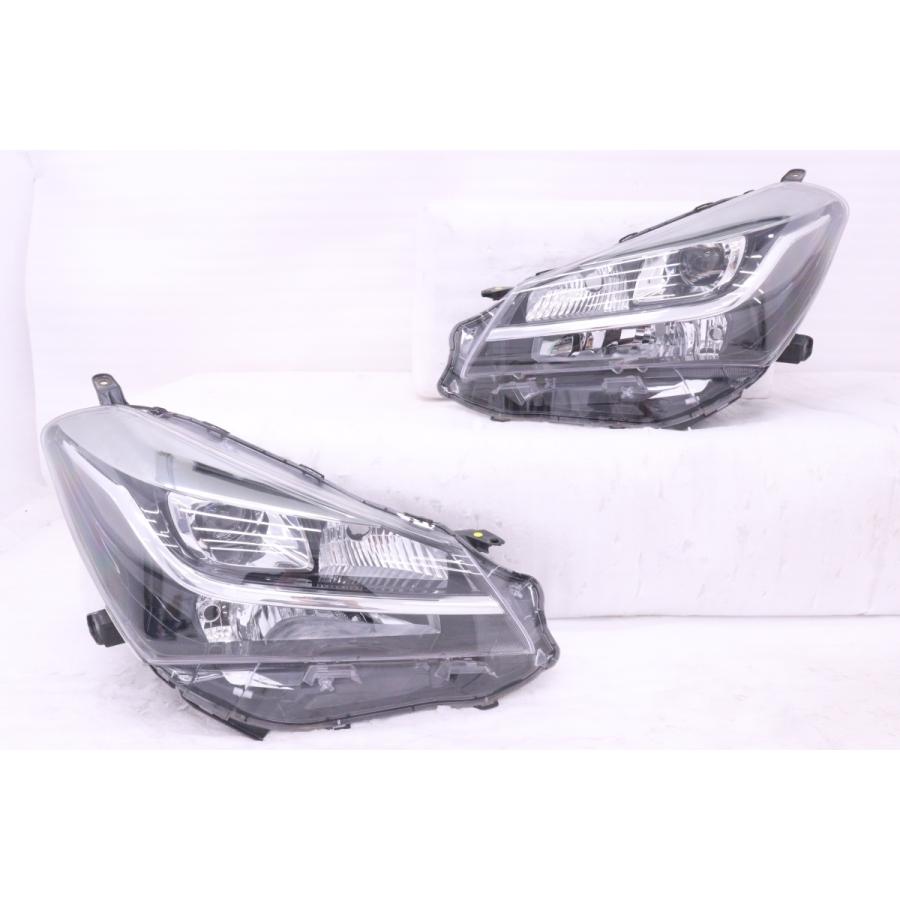 57-1750☆【値下】中期 LED NCP131 ヴィッツ☆左右ヘッドライト KOITO