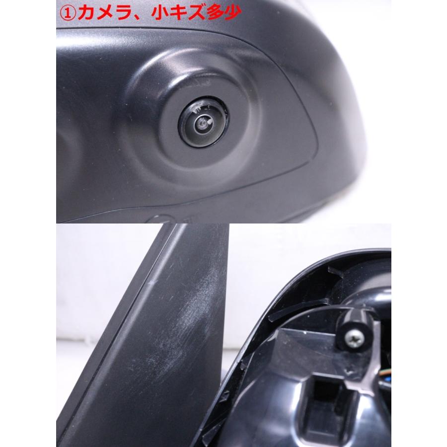 57-1858☆値下 カメラ付 1P+13P MZRA90W ノア ヴォクシー 左ドアミラー 