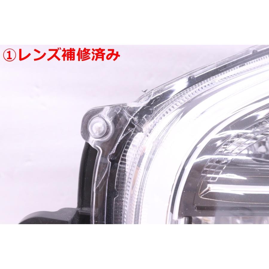 57-2147☆美品☆LED HA37S HA97S アルト ハイブリッド☆左ヘッドライト