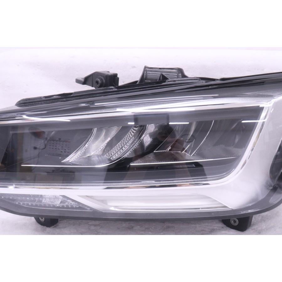 58-2086★美品★LED GACHZ アウディ Q2★左ヘッドライト 81A 941 011 D ブラック 純正★AUDI (DM)