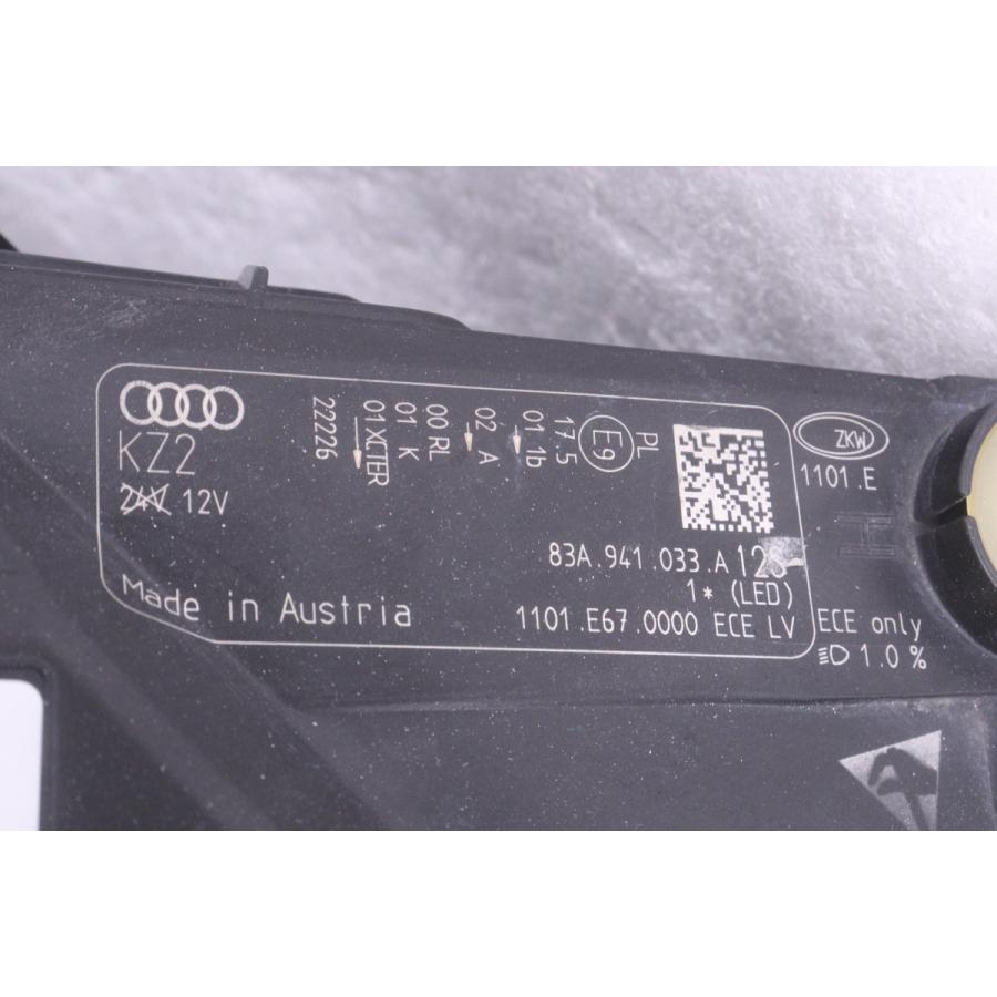 58-2093☆極上品☆LED F3 アウディ Q3☆左ヘッドライト 83A.941.033