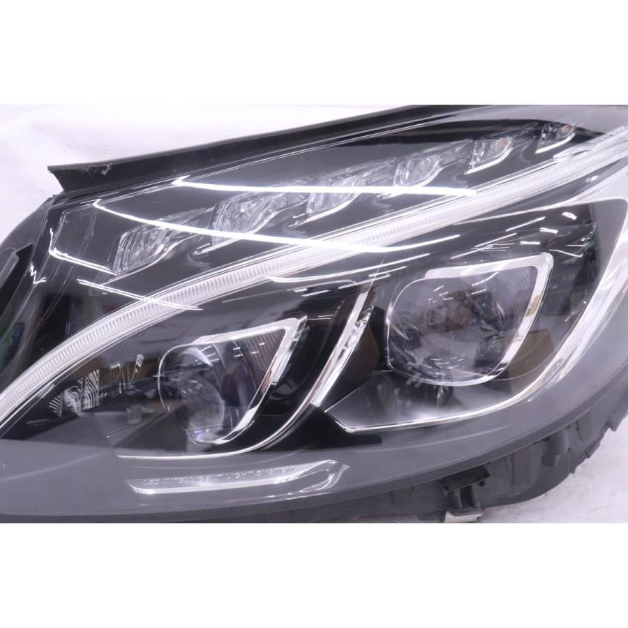 59-1135☆美品☆前期 LED W205 ベンツCクラス☆左ヘッドライト A 205